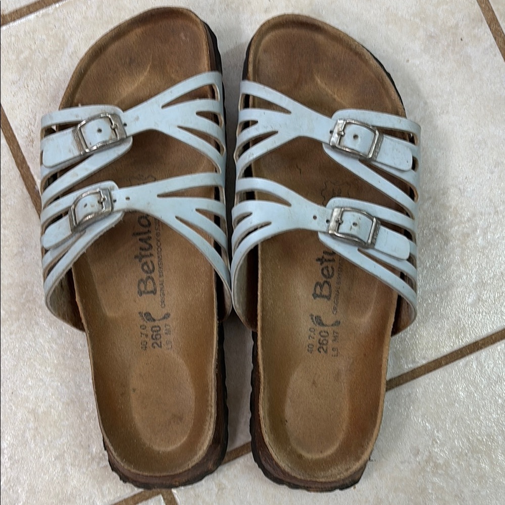 Light blue Betula by Birkenstock Granada Sandals